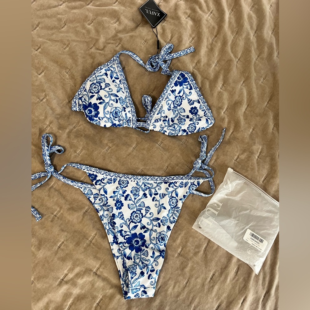Zaful floral bikini